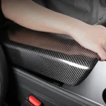 Refinedcarbon Tesla Central Control armrest Box Cover Real Carbon Fiber For Model 3 Y - Image 3