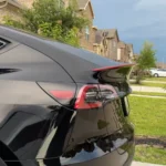 EVBASE Tesla Red Real Carbon Fiber Spoiler Wing for Model 3/Y - Image 5