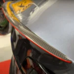 New Red Spoiler Carbon Fiber Model Y/3 Real Carbon Fiber Spoiler for Tesla - Image 2
