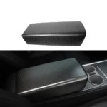 Refinedcarbon Tesla Central Control armrest Box Cover Real Carbon Fiber For Model 3 Y - Image 6