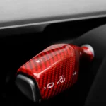 Refinedcarbon Model Y Model 3 Carbon Fiber Column Gear Shift Cover Tesla Steering Lever Cover Real Carbon Fiber - Image 7