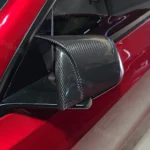 Tesla Model 3 Y Side Rearview Mirror Covers Real Carbon Fiber Cover Model 3 Y Exterior Accessories|Refinedcarbon - Image 3
