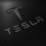 Emblem Sticker for Tesla Front Trunk/Rear Trunk Logo Decal Cover Real Carbon Fiber