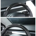 Refinedcarbon Tesla Model 3 Y Real Carbon Fiber Steering Wheel Cap Tesla Carbon Fiber Interior - Image 4