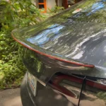New Red Spoiler Carbon Fiber Model Y/3 Real Carbon Fiber Spoiler for Tesla - Image 6