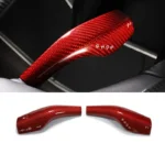 Refinedcarbon Model Y Model 3 Carbon Fiber Column Gear Shift Cover Tesla Steering Lever Cover Real Carbon Fiber