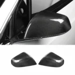 Refinedcarbon Tesla Model X S Real Carbon Fiber Side Mirror Cover Anti-Scratch Model X S Exterior Accessories