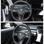 Refinedcarbon Tesla Model 3 Y Real Carbon Fiber Steering Wheel Cap Tesla Carbon Fiber Interior - Image 2