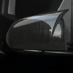 Tesla Model 3 Y Side Rearview Mirror Covers Real Carbon Fiber Cover Model 3 Y Exterior Accessories|Refinedcarbon - Image 5