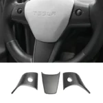 Tesla Model Y 3 Full Interior Carbon Fiber Upgrade Kit Real Molded Carbon Fiber Cover Wrap Trim Overlay Protection - Image 4
