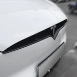 Model S/X Front End Inlay Real Carbon Fiber Decorative V Trim Strip Panel for Tesla - Image 2