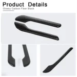 Refinedcarbon Carbon Fiber Tesla Door Handle Cover For Model 3 Y - Image 8